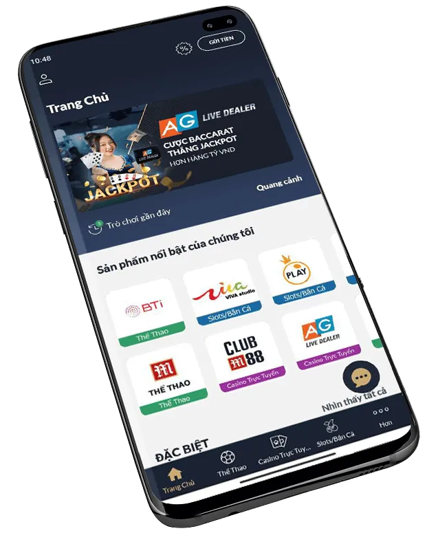 Giao diện thân thiện 33win iOS